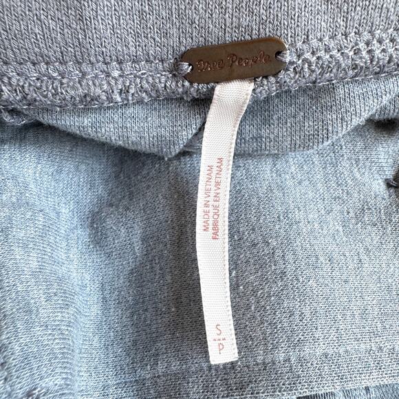Free People Womens Semi Charmed Jogger Pant Sz S Comfy Street Casual Boho Gray - Picture 3 of 10